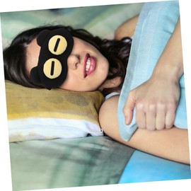 TOVINANNA 1Pc Portable Multifunctional Eye Mask Funny Shading Blindfold for Home Comfortable and Breathable Design for Napping and Relieving Eye Fatigue