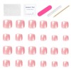 False Nail Grande 24pcs U?as Postizas Pies