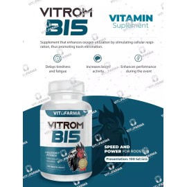VITOFARMA B-15 DMG for Chickens -  Para Gallos  100 Tab Exp. 12/27