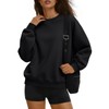 Trendy Queen Womens Sweatshirts Crewneck Pullover Hoodies Casual Tops Sweaters