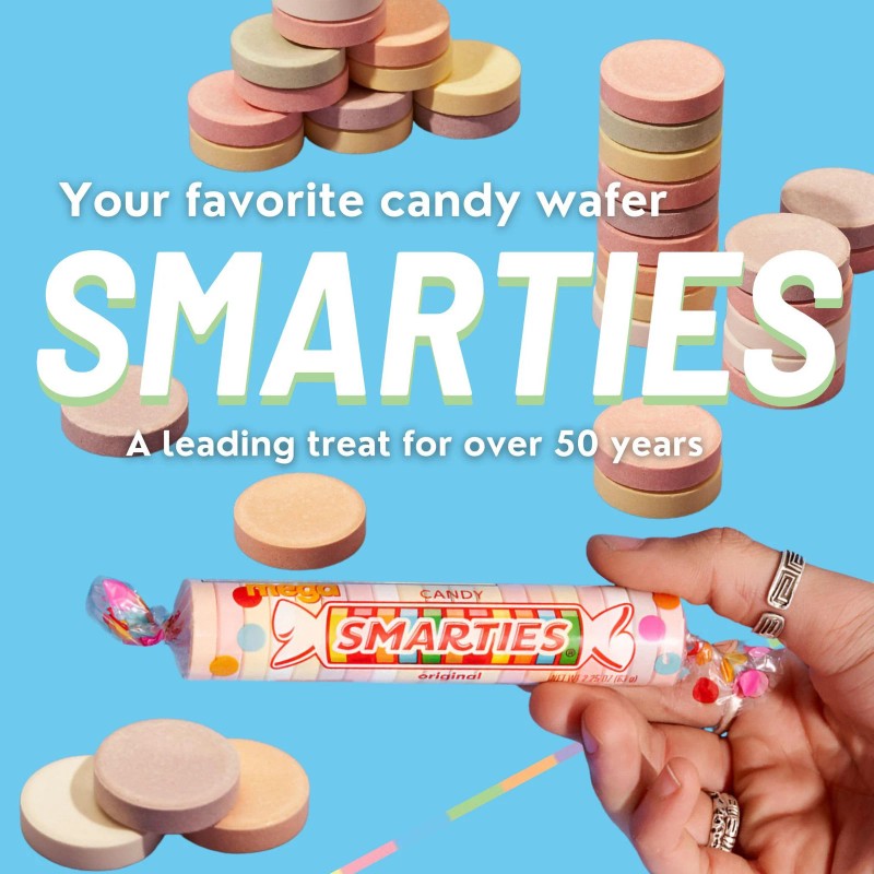 Smarties Candy Necklace Variety Pack Fun Wearable Treats 29 Ounces