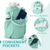 BAVELOE Water Bottle Carrier with Strap and Phone Pocket