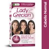 Grecian Lady 5 Shampoo Tinte Canas, Normal, Castaño a Negro,