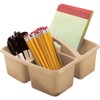 Teacher Created Resources Plastic Storage Caddy, Light Brown