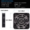 50mm USB Fans with Speed Control,USB Brushless Cooling DC 5V