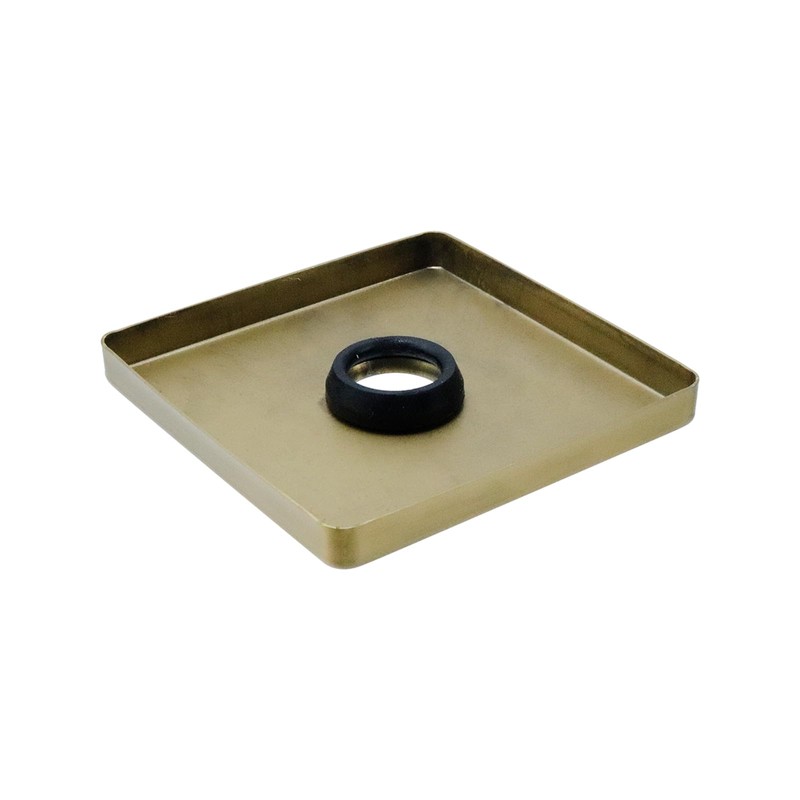Antrader Square Shower Flange Cover,2Pcs 3.5 Inch Large Shower Arm