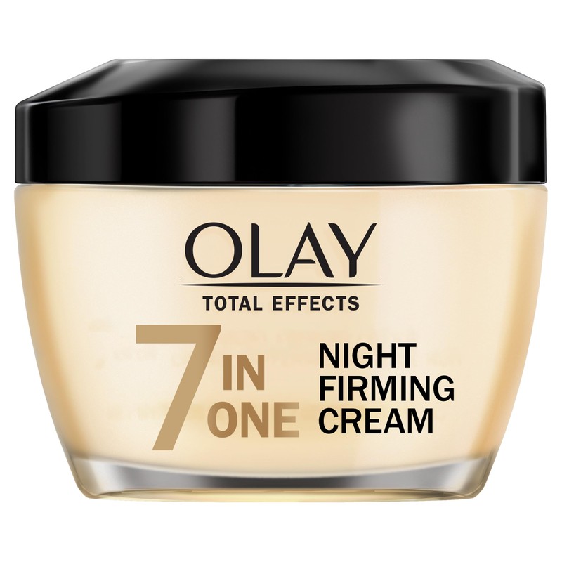 Olay Total Effects Anti-Aging Night Firming Cream & Face Moisturizer,