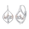 Axolotl Earrings for Women 925 Sterling Silver Axolotl Lever Earrings