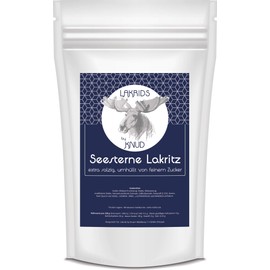 Lakrids Knud Starfish Liquorice Extra Salty - 350 g Pack