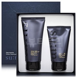 Su:m37 Dear Homme Perfect Cleansing Foam 160ml + 100ml Set / 숨37 디어 옴므 퍼펙트 클렌징 폼 160ml + 100ml 세트