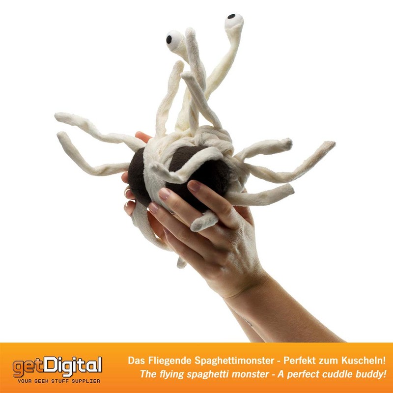 getDigital the Flying Spaghetti Monster Plush Toy with Flexible Appendages