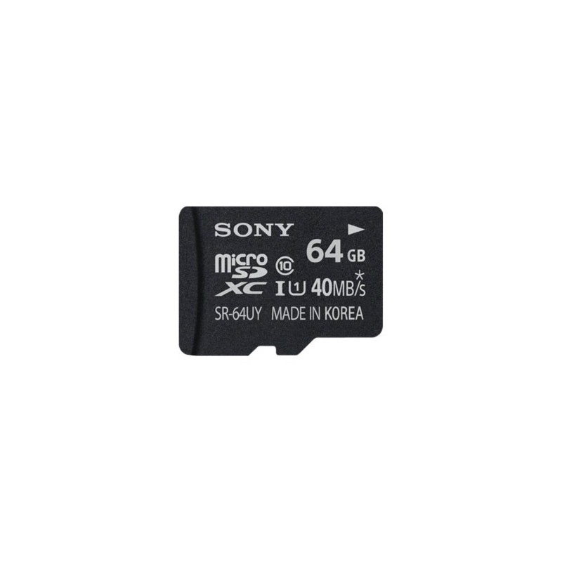 Sony SR64UYA - microSDXC Card 64GB Performance Class 10 UHS-I