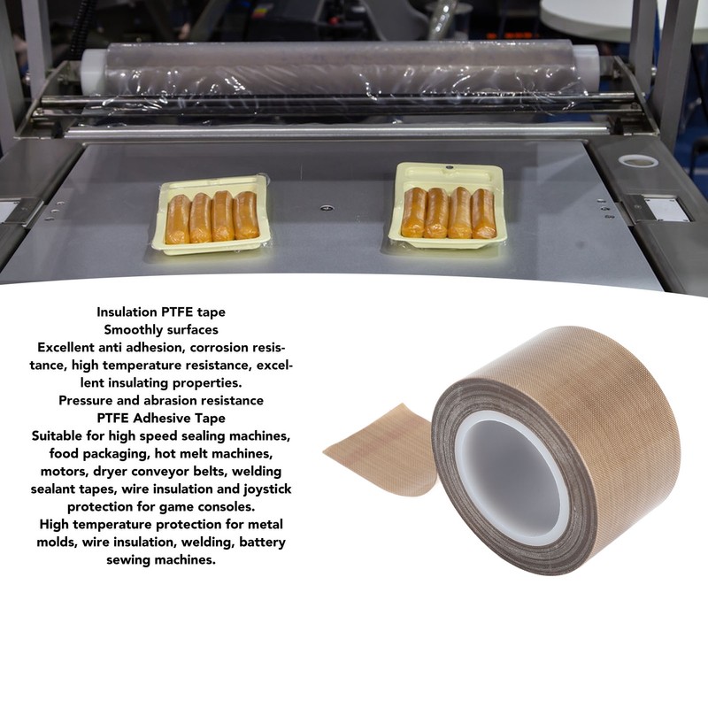 PTFE Glass Cloth Tape Insulation High Temperature PTFE Adhesive Tape