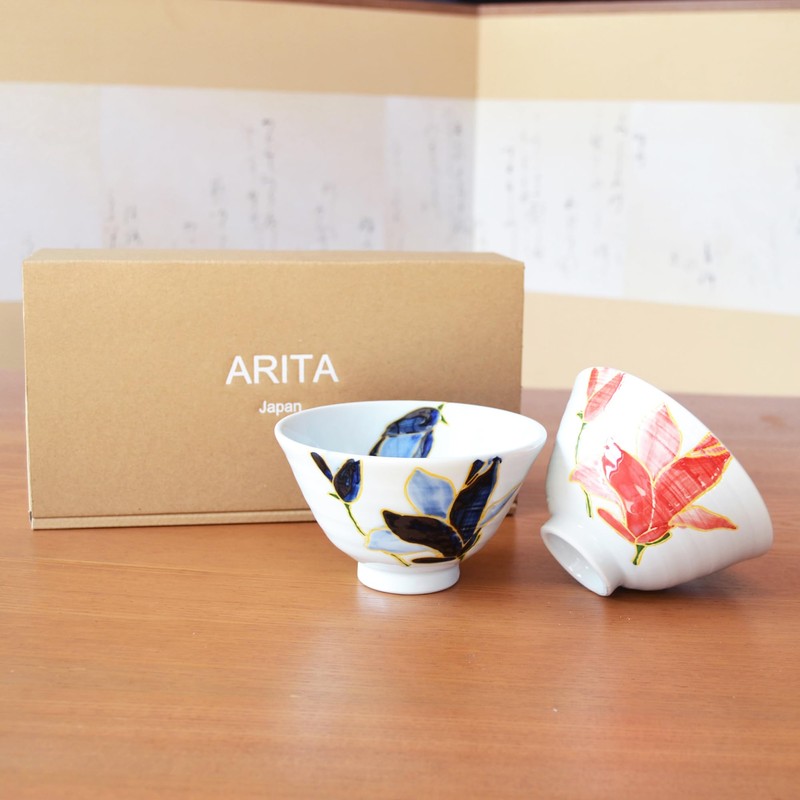 Couples Rice Bowls, Present, Rice Bowls, Gift Box, Stylish, Arita