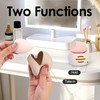 COOL-ANGLE 2Pcs Makeup Sponge Holder Silicone Beauty Sponge Holder Makeup
