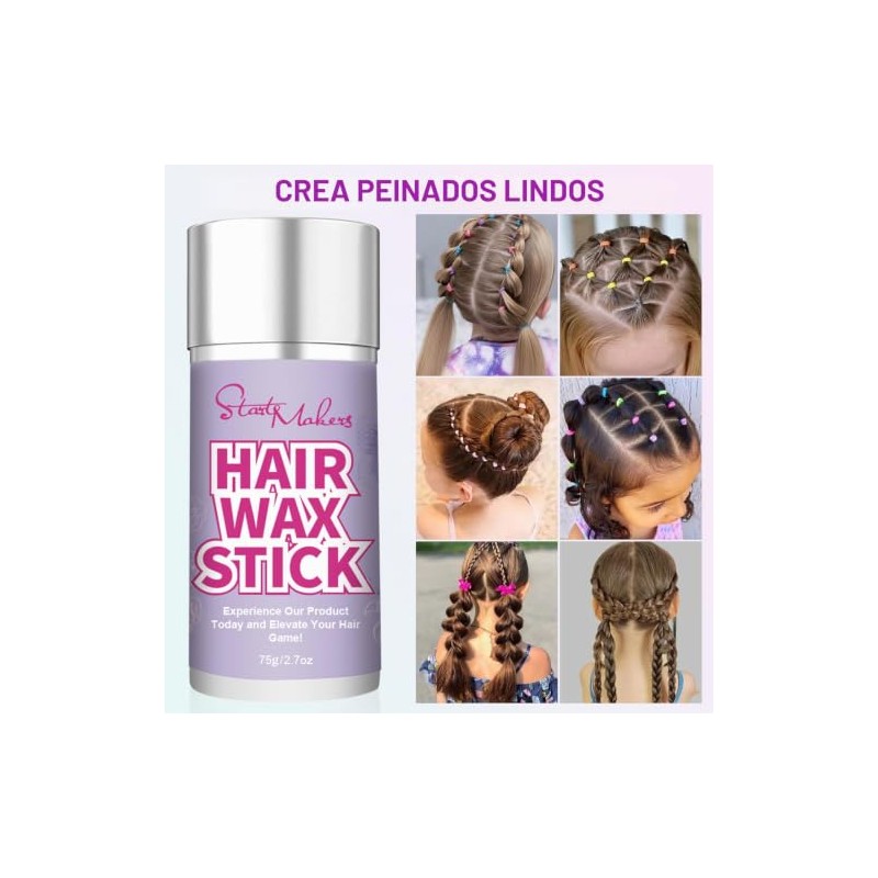 START MAKERS Set de Cera para Cabello en Barra con
