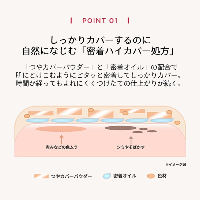 Maquillage Dramatic Concealer, Medium Adhesion Serum Concealer, Unscented Body, 0.3