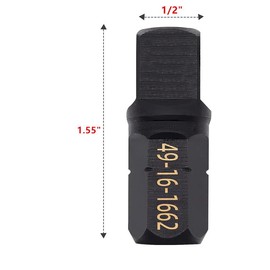 VIQAEKK 49-16-1662 1/2" Drive Sockets Insider Box Ratchet Anvil Adapter for M12 Fuel Insider Box Ratchet