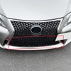 ECOTRIC Front Lower Bumper Grille Grill Compatible with 2014-2016 Lexus