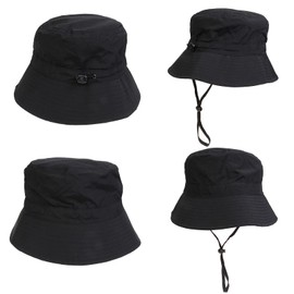 NiceYnn Waterproof Bucket Rain Hats Women Mens - Oversized Quick-Dry Adjustable Packable Windproof Fisherman Hat Wide Brim UPF 50+ Sun Hats