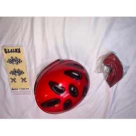 Kryptonics Signature Series Transparent Helmet Red SM-MED 12 YRS