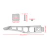 HDBUBALUS Kickstand Extension for Harley Dyna Street Bob Low Rider