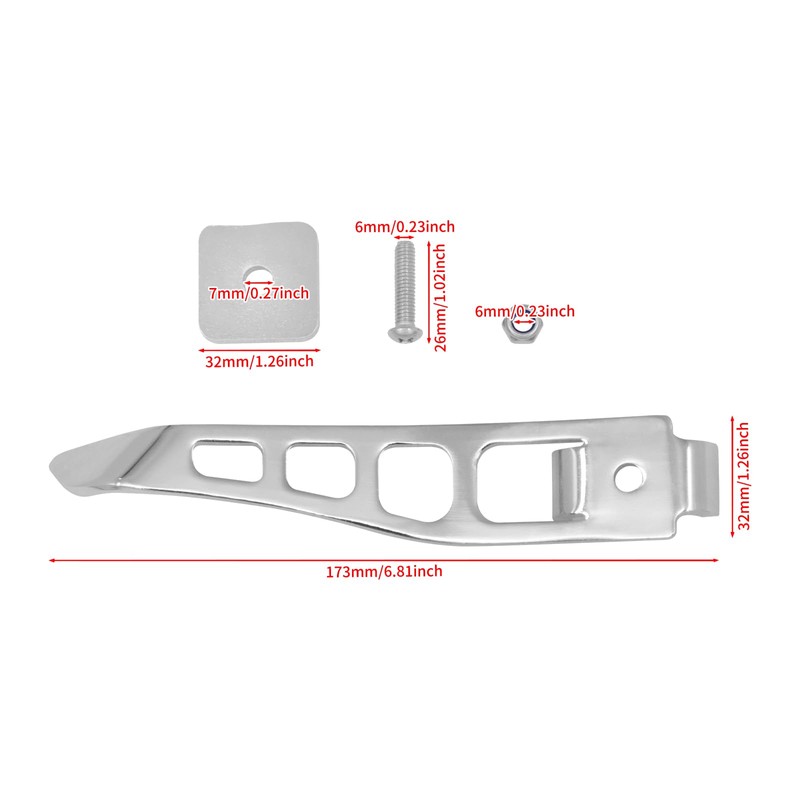 HDBUBALUS Kickstand Extension for Harley Dyna Street Bob Low Rider
