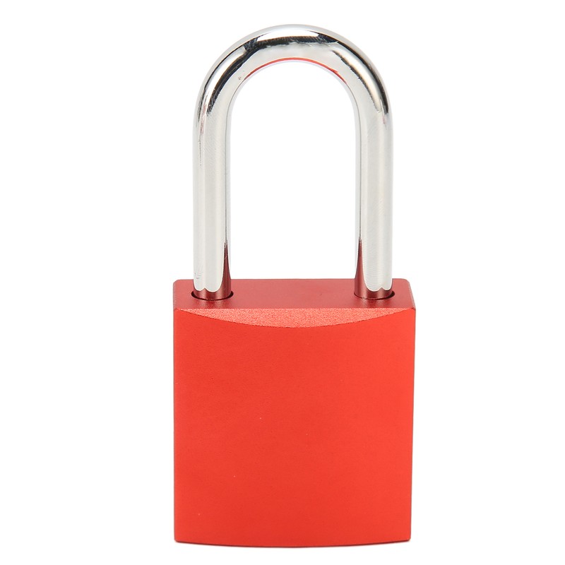 Safety Padlock Industrial Aluminum Steel Lock Beam Anodized Isolation Lockout