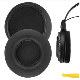 Geekria Earpad Replacement for ATH-Ad400, Ad700, Ad900x, A500, A500x, A700, A900x, A950lp Headphones Replacement Ear Pad/Ear Cushion/Ear Cups/Ear Cover/Earpads Repair Parts (Protein Leather)