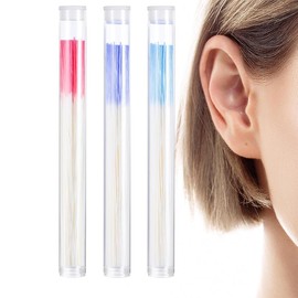 OUDQFCJ Ear Piercing Care Set for Men and Women, Blue, Red, Purple, Pack of 180