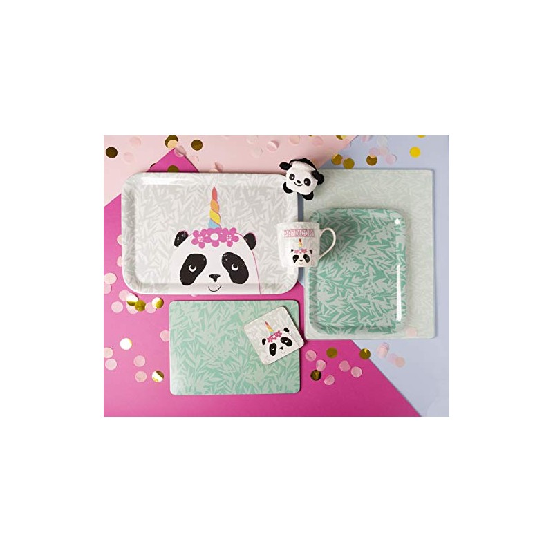 Creative Tops OTT Cork Placemat Set/Table Mats with 'Pandicorn' Design,