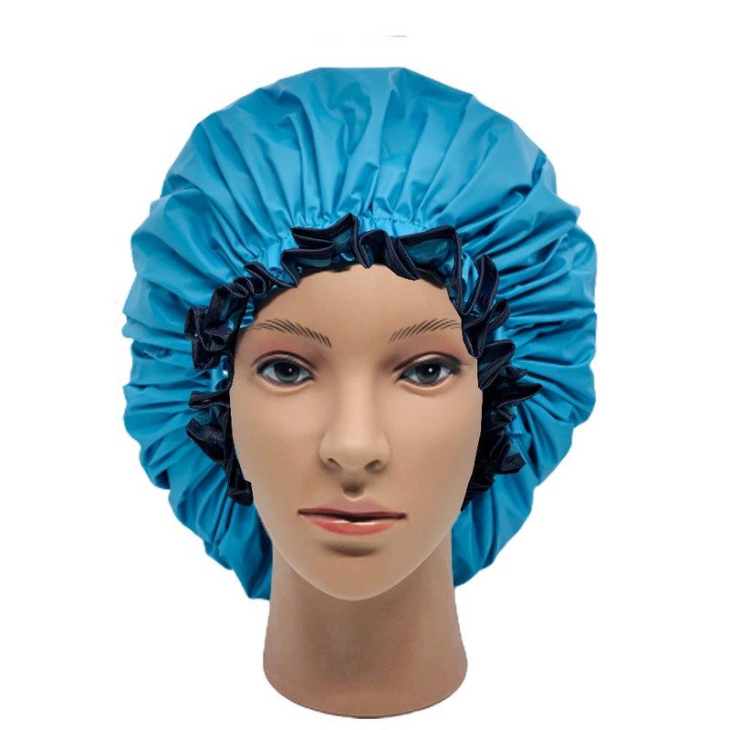 ELEBOX Premium Collection Super Jumbo Shower Cap for Braids Double-Layer