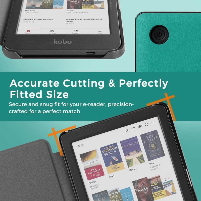 Cobak Case for 6" Kobo Clara Colour | BW |