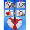 Pack of 6 Mop Heads Compatible with Vileda Turbo Mop,
