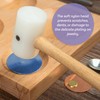 The Beadsmith Double-Sided Nylon Hammer - Double Plastic Non-Marring Mallet,