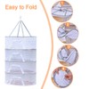Cudeyrey Herb Drying Net, 4-Layer Hanging Drying Net, Mesh Drying