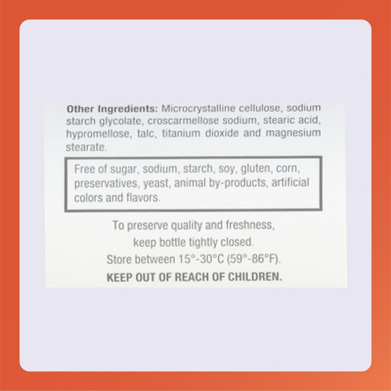 Rugby Zinc Sulfate 220 mg Tablets - Made with Zinc