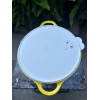 Tupperware Thatsa Bowl 42 Cup/10 Lts yellow color white seal