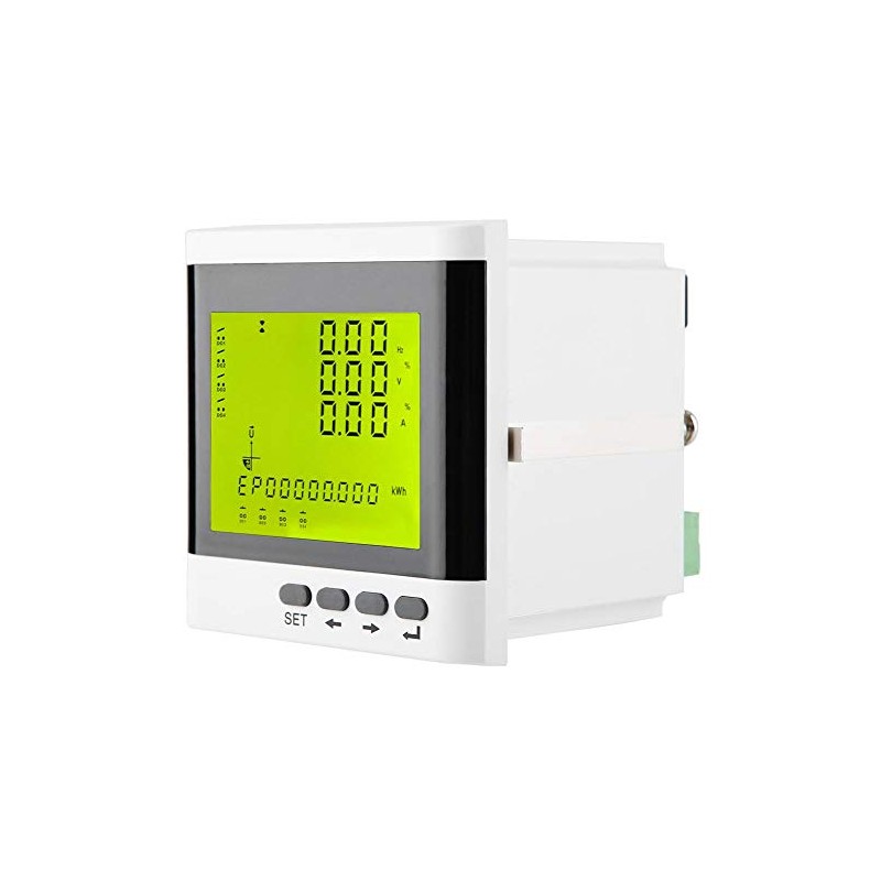 FTVOGUE Multi Function Three Phase Programmable Power Meter Electric Digital