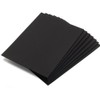 A4 100% Recycled Black Coloured Thick Card 270gsm Pack of