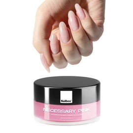 Nailboo PREMIUM Nail Dip Powder, Long-Lasting Dip Nails, Use With Nailboo Essential Liquids, Necessary Pink Sheer Pink Nail Dip Powder, 0.5 oz (1 Pack)