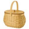 Chidorisangyou 88-90 Basket, Brown, 9.6 x 7.3 x 12.2 inches