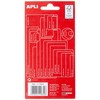 agipa 111834 Marking Points Diameter 8 mm Round Yellow