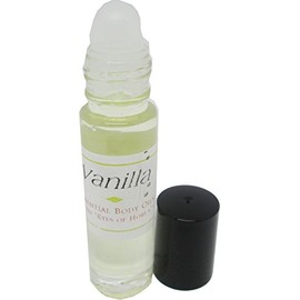 TCEShop Vanilla Scented Body Oil Fragrance [Roll-On - Gold - 1/3 oz.] - ID#122082