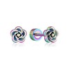 Onnzin Titanium Earrings,Hypoallergenic Rose Earrings for Sensitive Ears