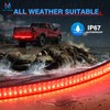 MICTUNING 60 inches Triple Row 504 LEDs Tailgate Strip Light
