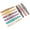 9PCS Nail File Professional Nail Art Sanding Strips Polishing Tools