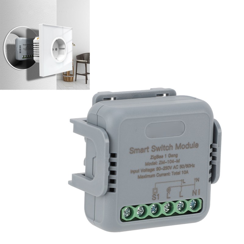 Smart Relay Switch Module for Zigbee for Tuya App Remote