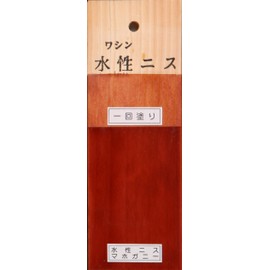 Washin Paint, Water-Based Varnish, Ideal for Indoor Woodworking, Quick Drying, Easy to Use, Safe Mahogany, 10.1 fl oz (300 ml)