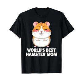 Hamster Costume for Women Mom Girls Hamster Lover Hamster T-Shirt